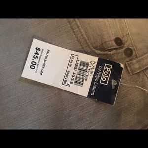 Polo stone washed grey skinny jeans. NWT